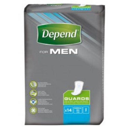 Depend Depend Men Guards - 14 Stuks