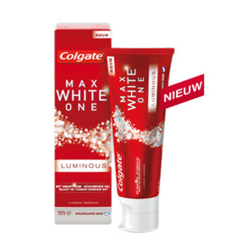 Colgate Colgate Max Tandpasta White One Luminous - 75 Ml Colgate Colgate Max Tandpasta White One Luminous - 75 Ml