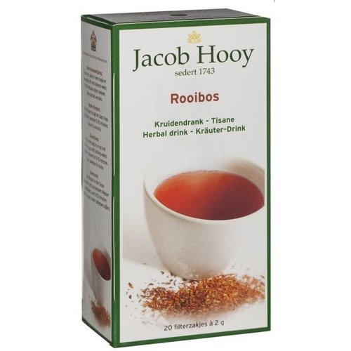 Jacob Hooy Jacob Hooy Thee Rooibos Builtjes - 20 Zakjes