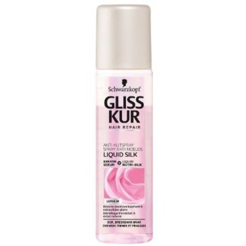 Gliss kur Gliss Kur Antiklitt Spray Liquid Silk 200 Ml Gliss kur Gliss Kur Antiklitt Spray Liquid Silk 200 Ml