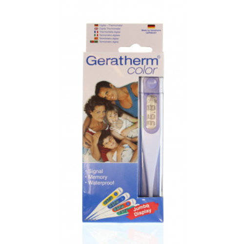 Lifetime Geratherm Color Digitaal Thermometer - 1 Stuks