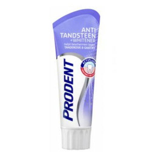 Prodent Prodent Tandpasta Anti-Tandsteen + Whitener -75 Ml Prodent Prodent Tandpasta Anti-Tandsteen + Whitener -75 Ml