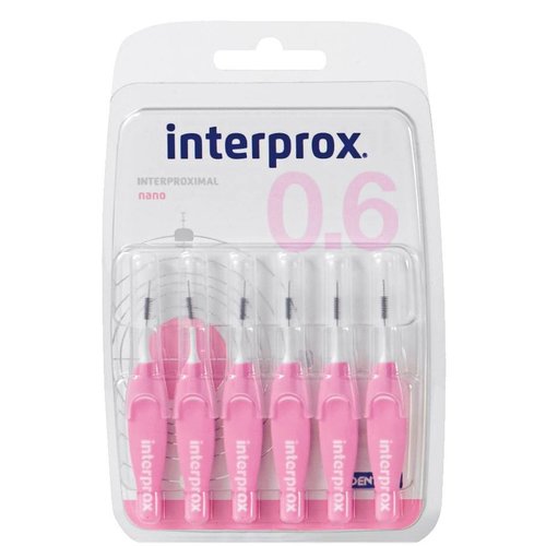 Interprox Interprox Interdental Ragers Nano 1.9mm Rose - 6 Stuks