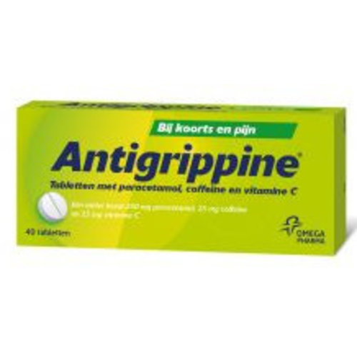 Antigrippine Antigrippine Grieptabletten - 40 Stuks