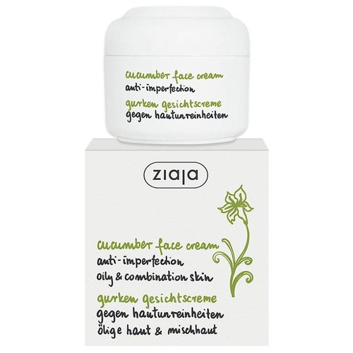 Ziaja Ziaja Komkommer Gezichtscreme - 50 Ml Ziaja Ziaja Komkommer Gezichtscreme - 50 Ml