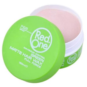 Red one Red One Groen Matte Haar Wax - 150ml Red one Red One Groen Matte Haar Wax - 150ml