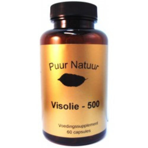 Puur Natuur Puur Natuur Visolie 500 Mg - 60 Capsules Puur Natuur Puur Natuur Visolie 500 Mg - 60 Capsules