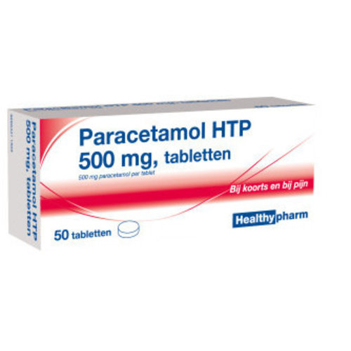 Healthypharm Healthypharm Paracetamol 500 Mg - 50 Stuks