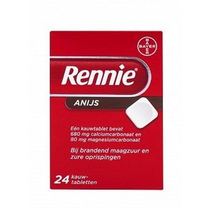 Rennie Rennie Anijs - 24 Tabletten