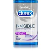 Durex Invisible Extra Glijmiddel - 10 Stuks