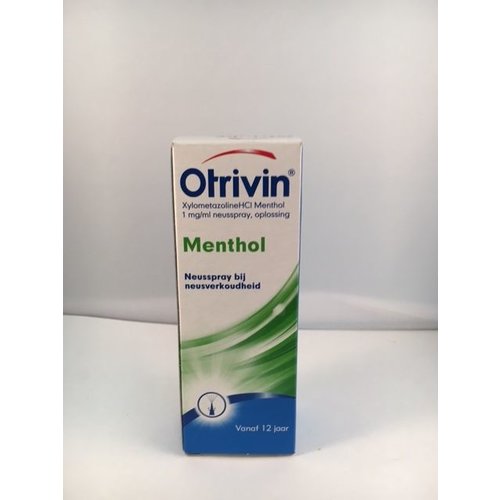 Otrivin Otrivin Doseerspray Menthol - 10 Ml Otrivin Otrivin Doseerspray Menthol - 10 Ml