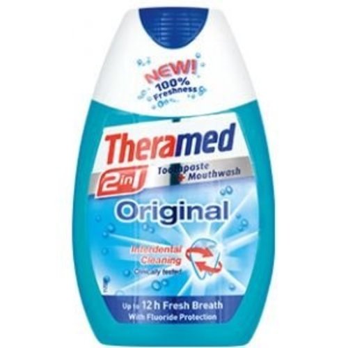 Theramed Theramed Tandpasta 2in1 Original - 75 Ml Theramed Theramed Tandpasta 2in1 Original - 75 Ml