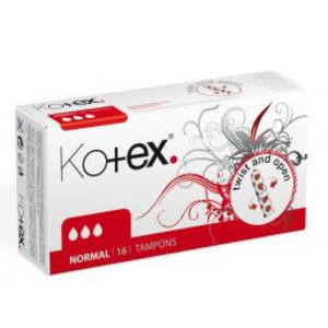 Kotex Kotex Tampon Normal - 16 Stuks