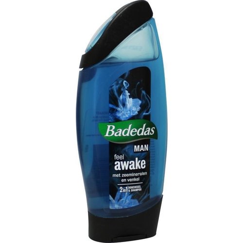 Badedas men douchegel & shampoo feel awake 250 ml Badedas men douchegel & shampoo feel awake 250 ml