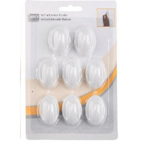 Zelfklevende Zelfklevende Haken8 Stuks Zelfklevende Zelfklevende Haken8 Stuks