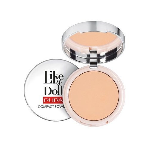 Pupa Pupa Like A Doll Compact Powder 004 Warm Beige - 1 Stuks