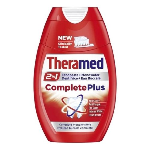 Theramed Theramed Tandpasta 2in1 Complete Plus - 75 Ml Theramed Theramed Tandpasta 2in1 Complete Plus - 75 Ml