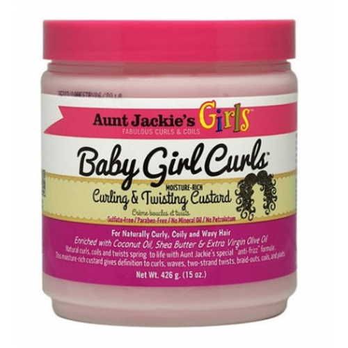 Aunt Jackie's Aunt Jackie's Baby Girl Curling & Twisting Custard 426 Gram