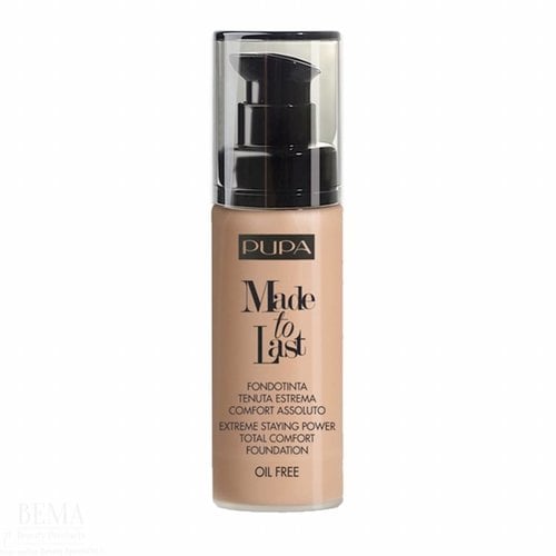Pupa PUPA MILANO MADE TO LAST FOUNDATION 060 GOLDEN BEIGE - 30 ML