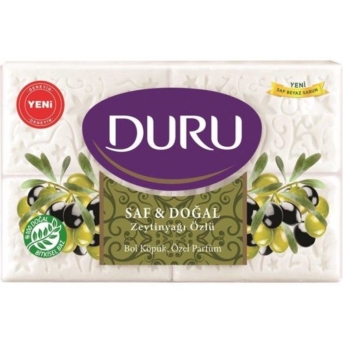 Duru Duru Natuurlijke Zeep Olijfolie - 4x150 Gram