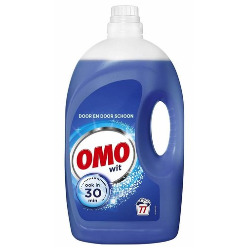 Omo Omo Wasmiddel Vloeibaar Wit 100 Wasbeurten - 5 Liter