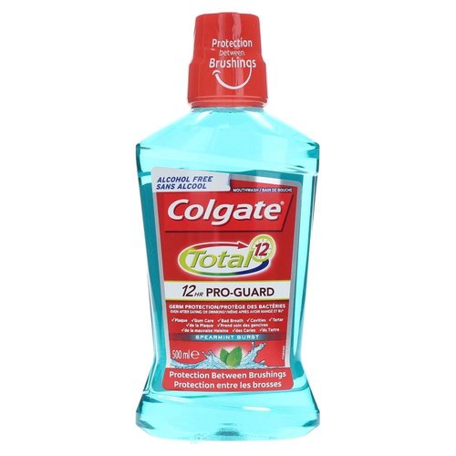 Colgate Colgate Mondspoeling Total 12 Uur Pro-Guard - 500 Ml Colgate Colgate Mondspoeling Total 12 Uur Pro-Guard - 500 Ml