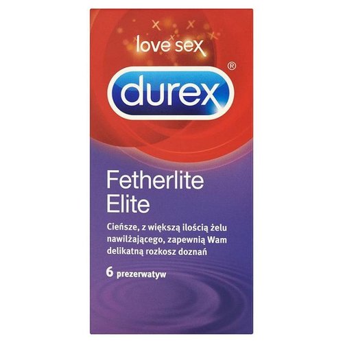 Durex Durex Fetherlite Elite - 6 Stuks Durex Durex Fetherlite Elite - 6 Stuks