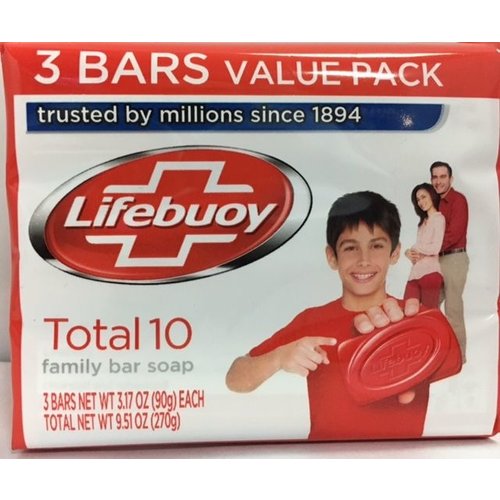 Lifebuoy Lifebuoy Zeep - 3x90 Gram