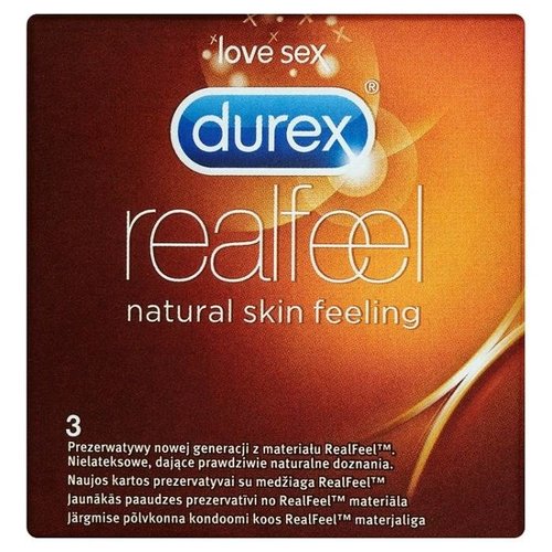 Durex Durex Real Feeling - 3 Stuks