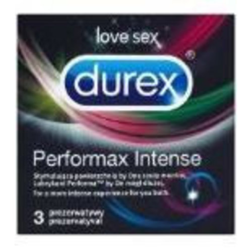 Durex Durex Performax Intense - 3 Stuks Durex Durex Performax Intense - 3 Stuks