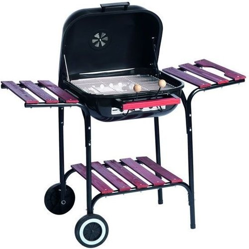 Barbecue Barbecue Staal Verrijdbaar - 100x57x79 Cm Barbecue Barbecue Staal Verrijdbaar - 100x57x79 Cm