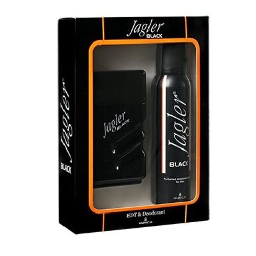 Jagler Jagler Black Man Edt 90 Ml & Deo 150 Ml - 1 Stuks Jagler Jagler Black Man Edt 90 Ml & Deo 150 Ml - 1 Stuks