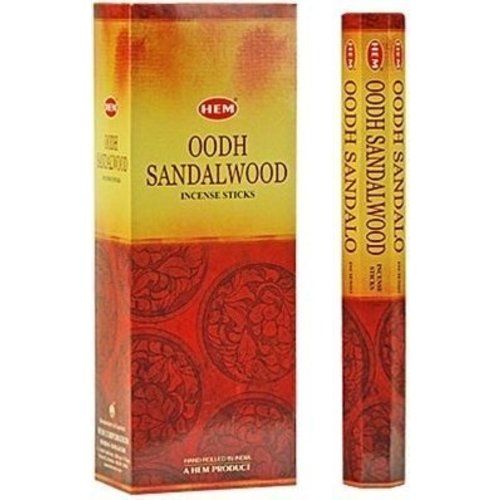 Wierook Wierook Oodh Sandalwood - 20 Stokjes Wierook Wierook Oodh Sandalwood - 20 Stokjes