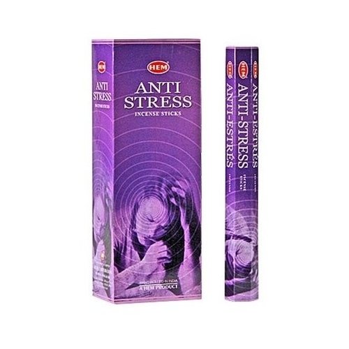 Wierook Wierook Anti Stress - 20 Stokjes Wierook Wierook Anti Stress - 20 Stokjes