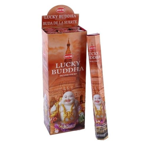 Wierook Wierook Lucky Buddha - 20 Stokjes Wierook Wierook Lucky Buddha - 20 Stokjes