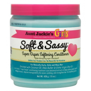 Aunt Jackie's Aunt Jackie's Girls Fabulous Curls & Coils Soft And Sassy Super Duper Softening Conditioner 480 Gram
