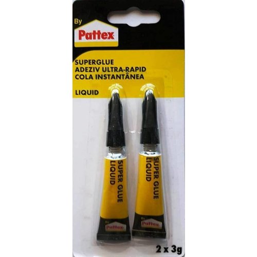 Pattex Pattex Secondelijm - 2x3 Gram Pattex Pattex Secondelijm - 2x3 Gram