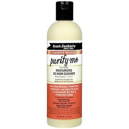 Aunt Jackie's Aunt Jackie's Curls & Coils Flaxseed Recipes Purify Me Moisturizing Co-Wash Cleaner 355 Ml