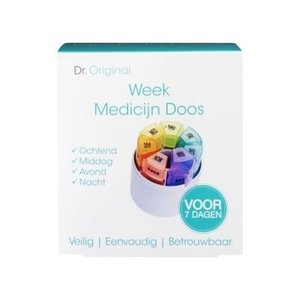 Dr Original Dr.Original Medicijndoos Week - 1 Stuks