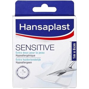 Hansaplast Hansaplast Pleister Sensitive - 1mx8cm