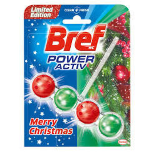 Bref Bref Power Active Toiletblok Christmas - 50 Gram Bref Bref Power Active Toiletblok Christmas - 50 Gram