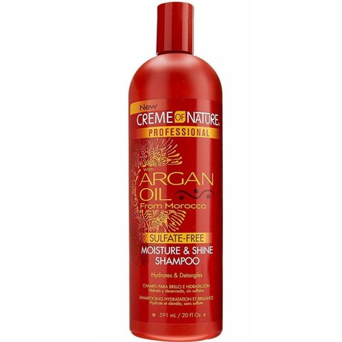 Creme of Nature Creme Of Nature Argan Oil Moisture & Shine Sulfate -Free Shampoo 591 Ml