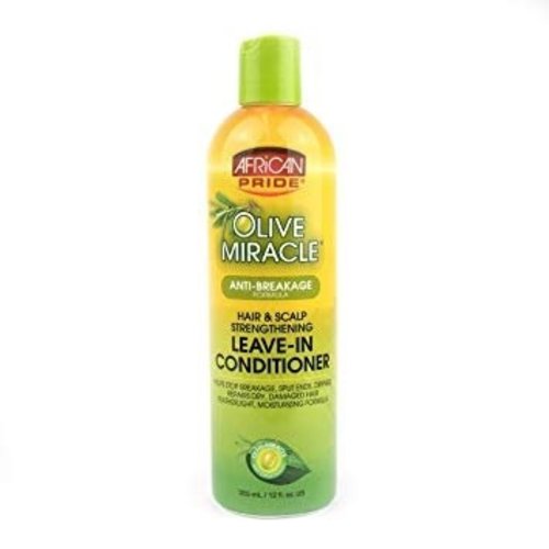 African Pride African Pride Olive Miracle Anti-Breakage Leave-In Conditioner  355 Ml