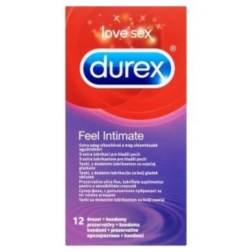 Durex Durex Feel Intimate - 12 Stuks Durex Durex Feel Intimate - 12 Stuks