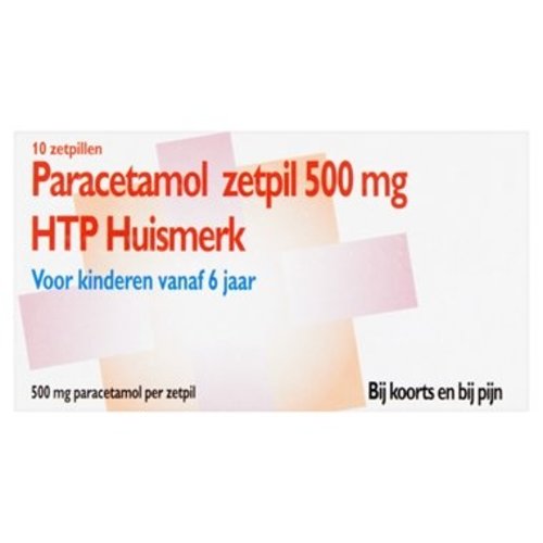 Htp Htp Paracetamol Zetpil 500mg - 10 Sup