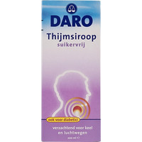 Daro Thijmsiroop Suikervrij - 200 Ml