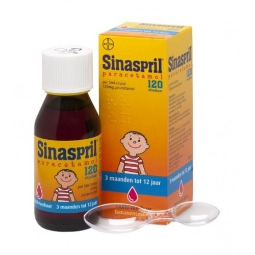 Sinaspril Sinaspril Paracetamol Vloeibaar 100 Ml Sinaspril Sinaspril Paracetamol Vloeibaar 100 Ml