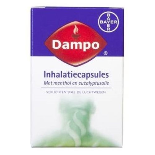 Dampo Dampo Inhalatie Capsule 20 Capsules Dampo Dampo Inhalatie Capsule 20 Capsules