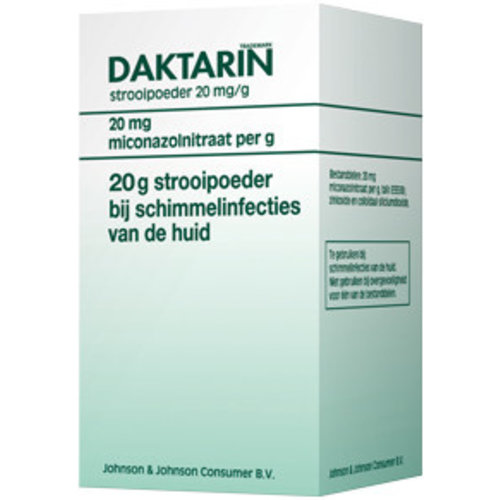 Daktarin Daktarin Strooipoeder - 20 Gram