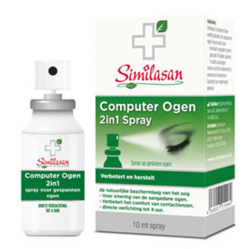Similasan Similasan Computer Oogspray 2 In 1 - 10 Ml Similasan Similasan Computer Oogspray 2 In 1 - 10 Ml